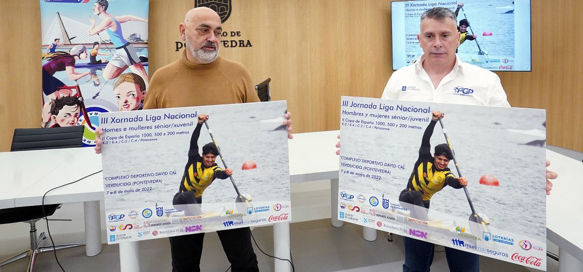 Presentación no Concello de Pontevedra da II Copa de España de Piragüismo Sprint