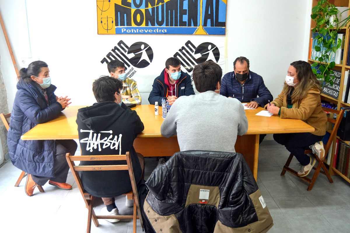 Sesión de traballo para analizar o funcionamento do CCU Zona Monumental