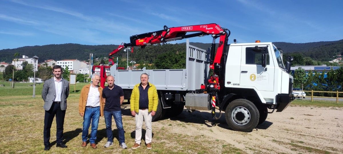 Novo camión do departamento de Obras e Servizos  
