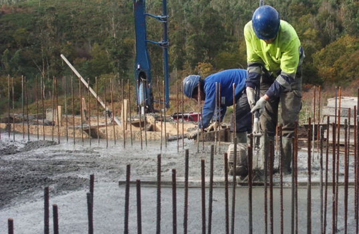 Construción dun novo depósito para o saneamento de As Lagoas, en Rebordelo