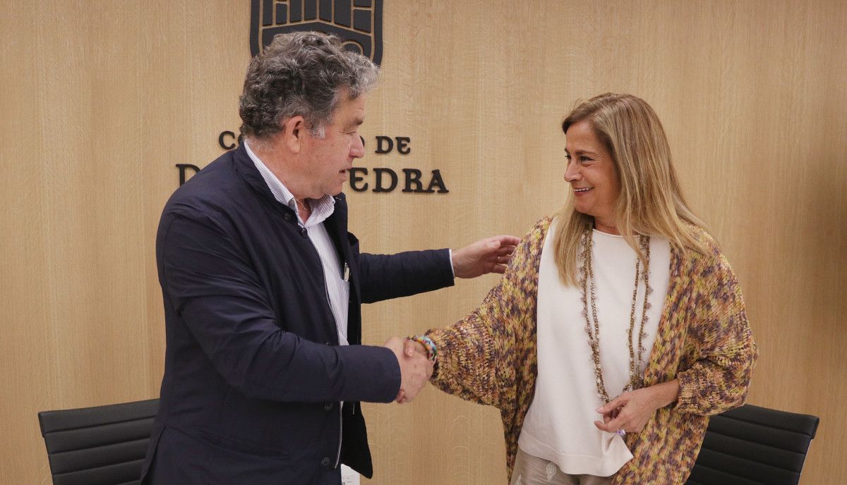 Carmela Silva y Miguel Anxo Fernández Lores