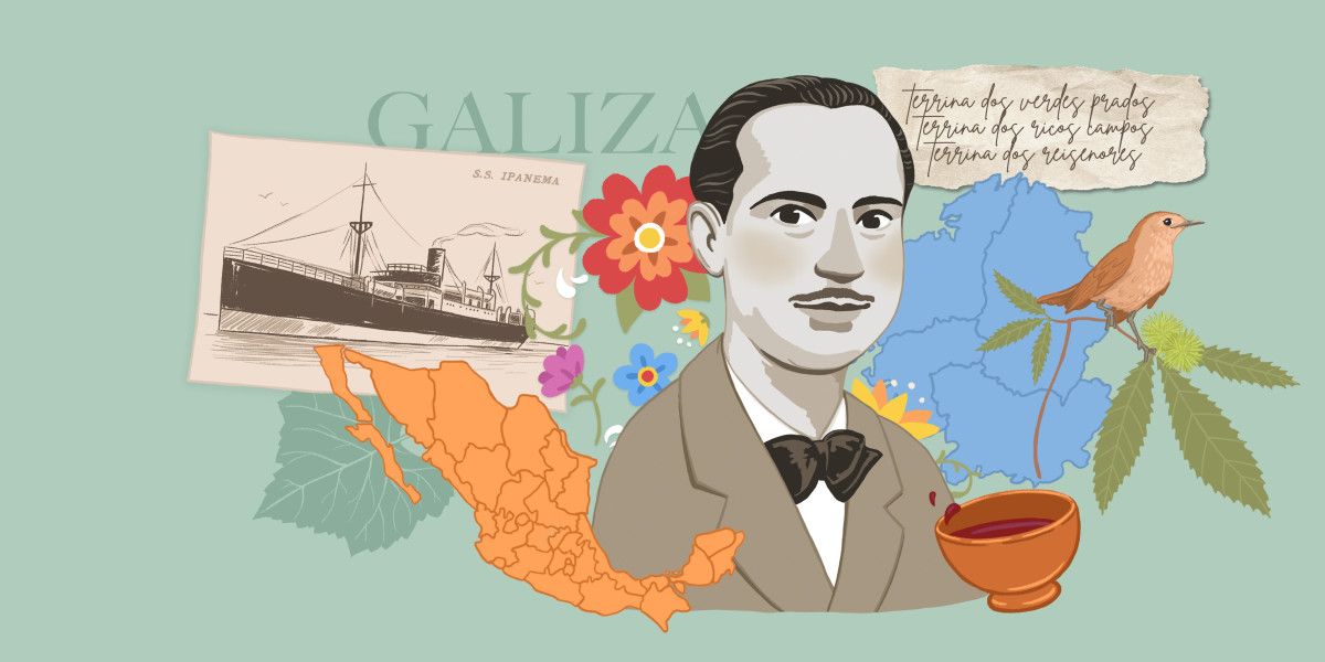 Cartel do Día das Letras Galegas na Deputación