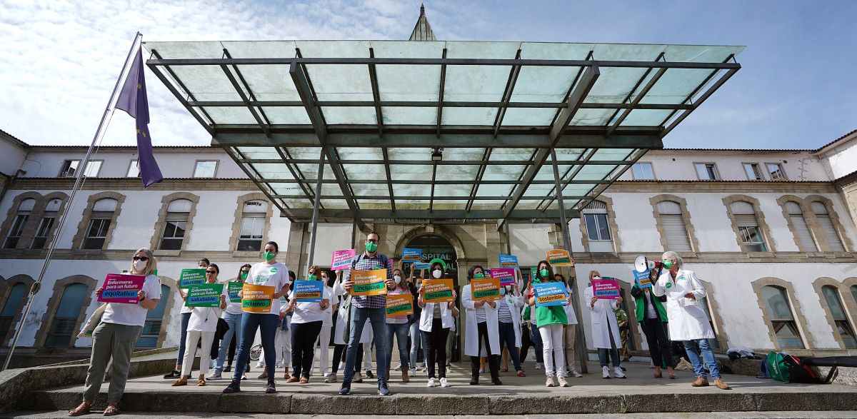 Reivindicaciones de las enfermeras en el Día Internacional de la Enfermería