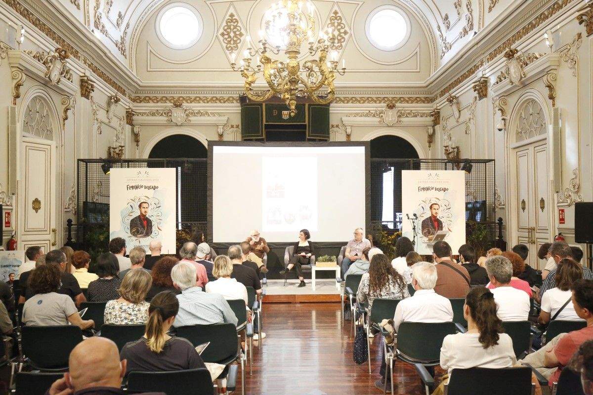 Salón de actos do Pazo Provincial de Pontevedra