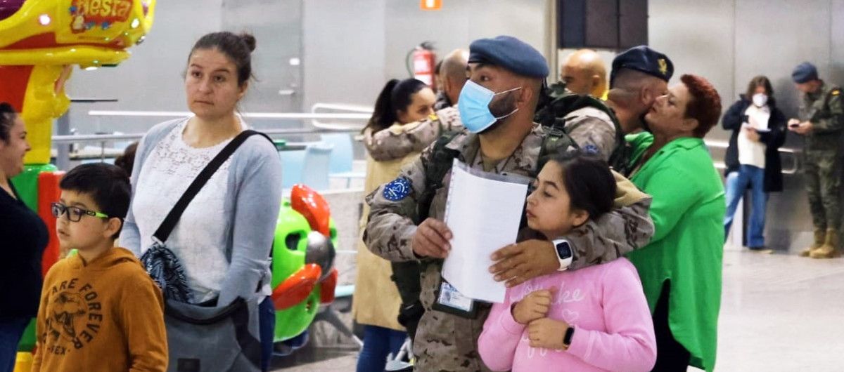 Despedida a los primeros militares de la Brilat que partieron hacia Mali