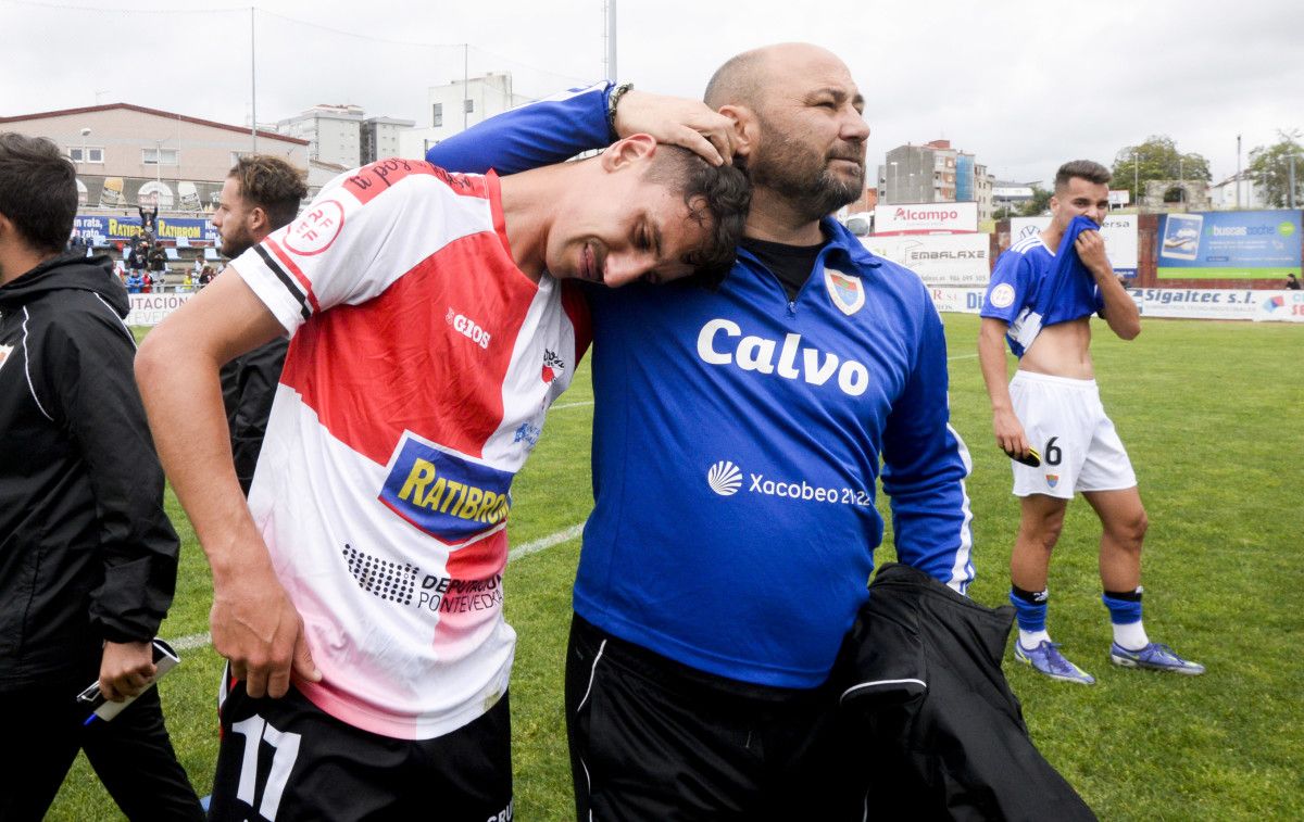 Lemos, no partido entre Arosa e Bergantiños na Lomba en Segunda RFEF