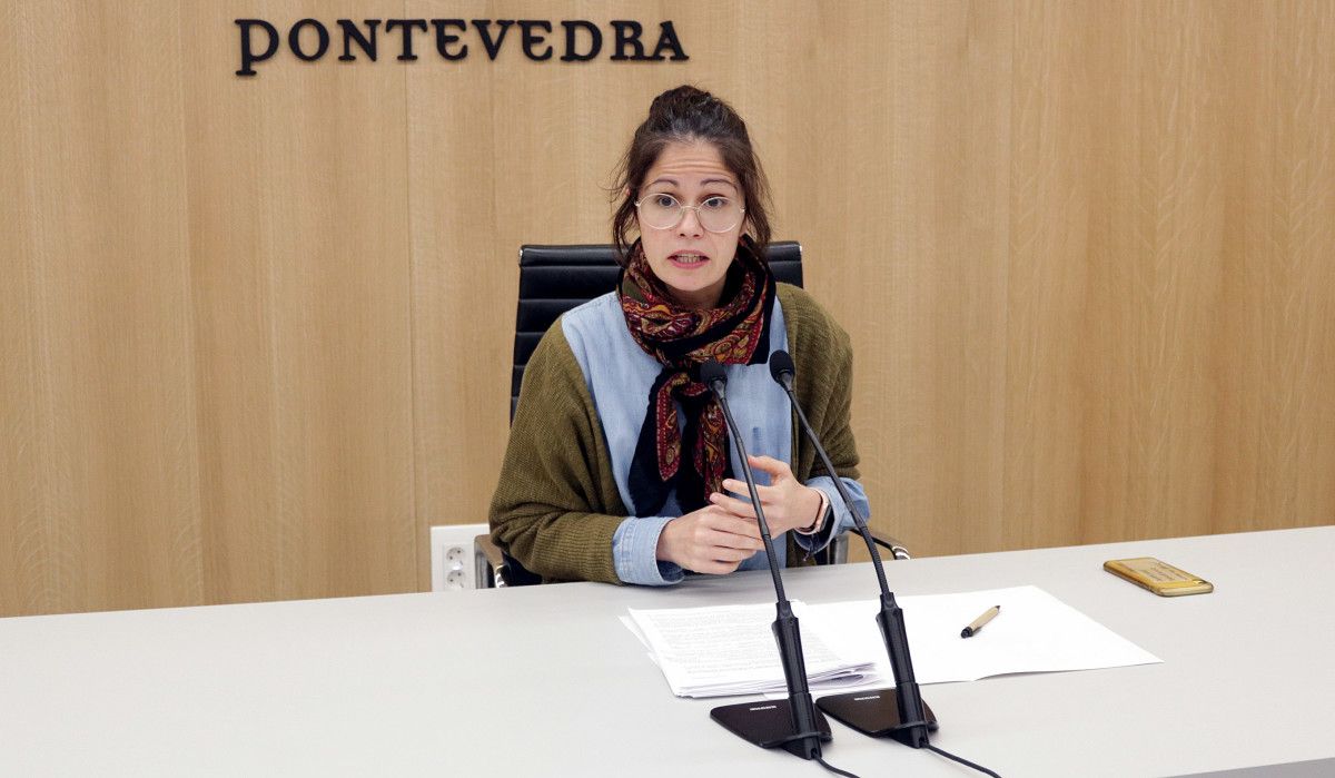 Anabel Gulías, portavoz do goberno municipal 