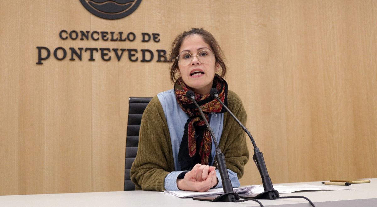 Anabel Gulías, portavoz do goberno municipal