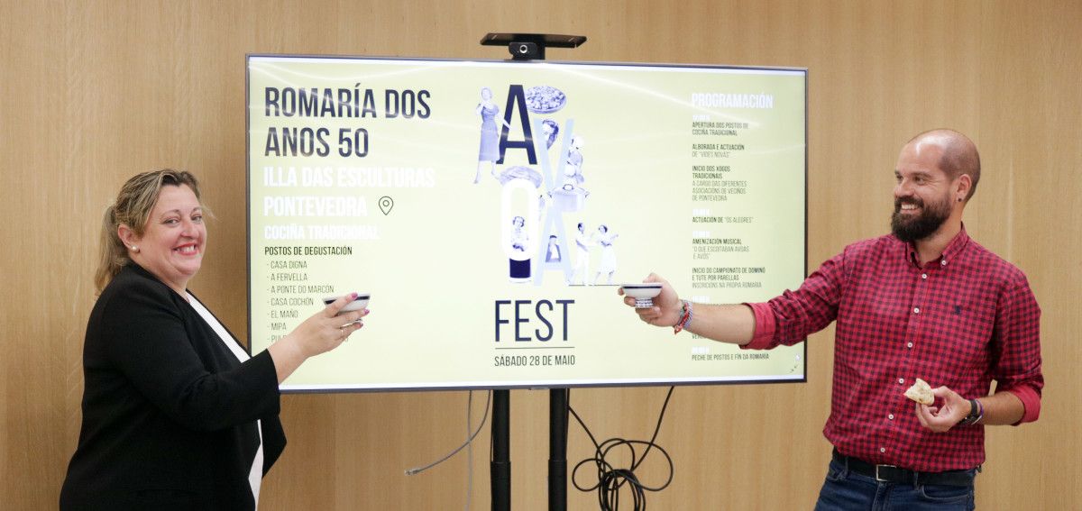 Yoya Blanco e Iván Puentes presentaron o II Avoa Fest