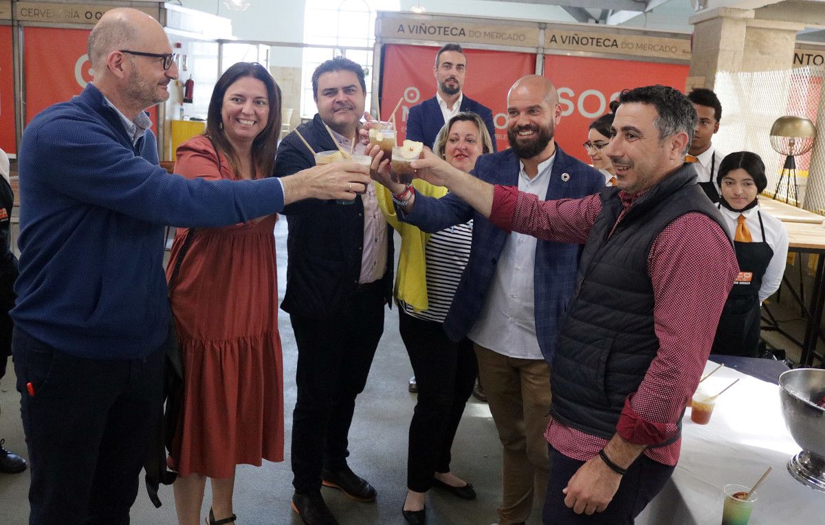 Degusta Europa no mercado de Pontevedra