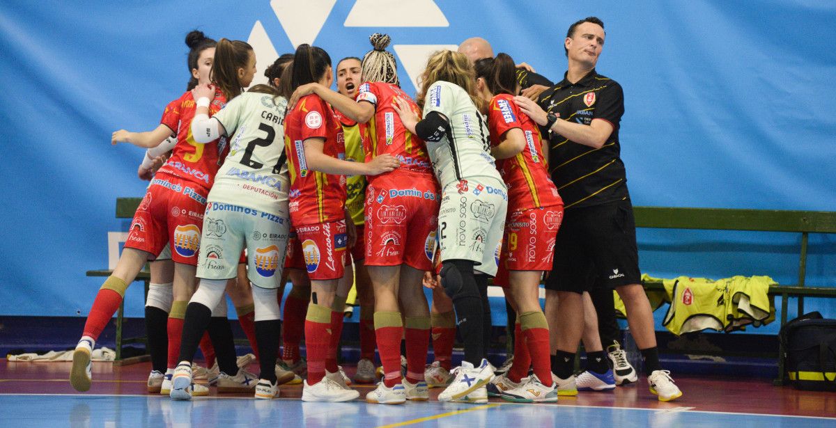 Partido entre Poio Pescamar y Penya Esplugues en A Seca