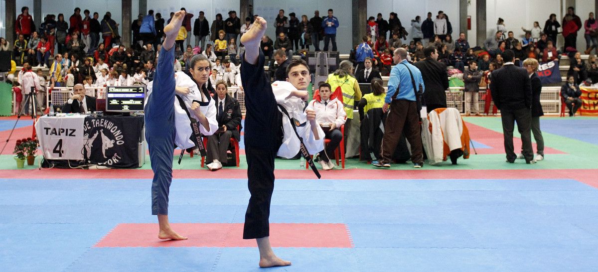 Probas da modalidade técnica no Campionato de España de clubs de Taekwondo