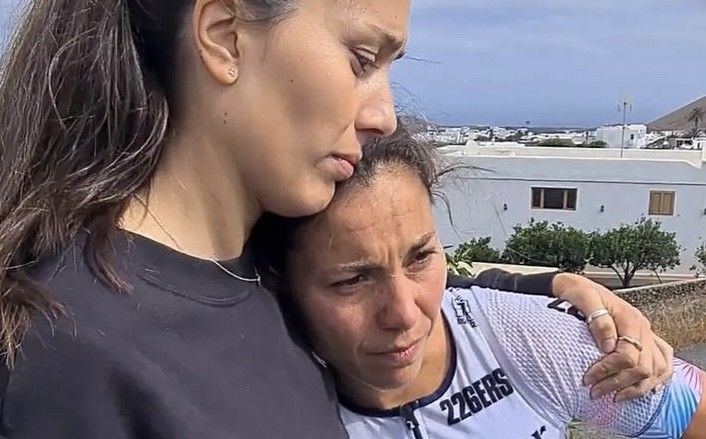 Saleta Castro, tras retirarse do Ironman de Lanzarote