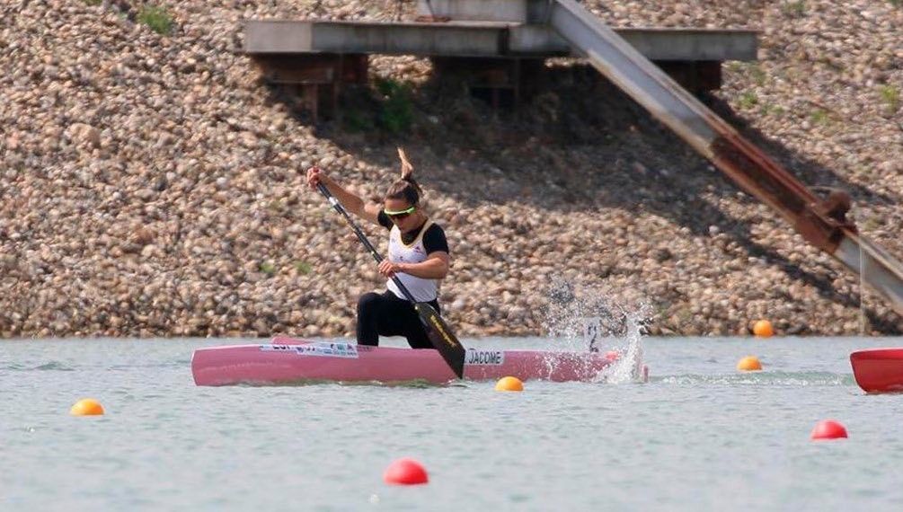 Antía Jácome, na Copa do Mundo de Račice