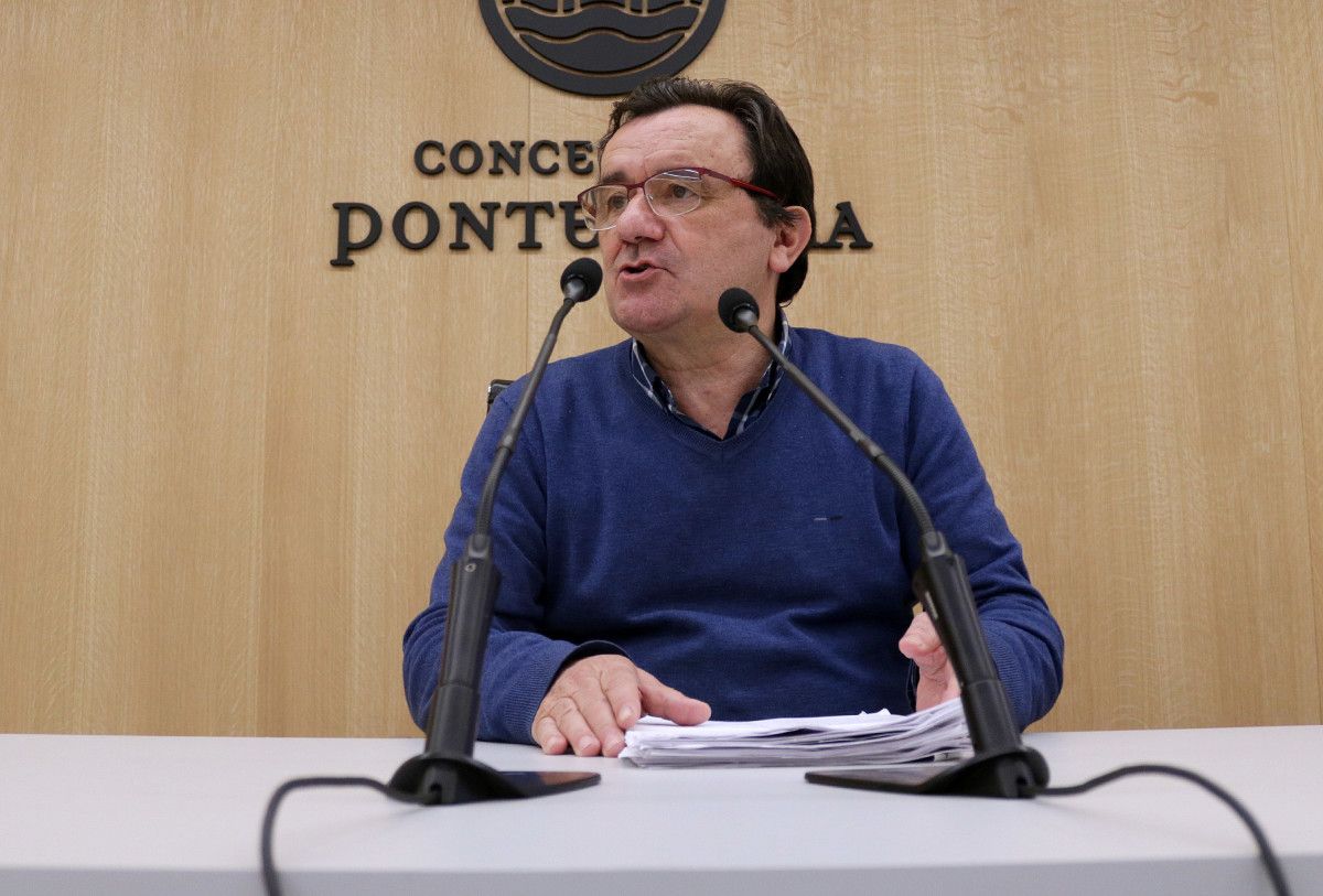 Raimundo González, concejal de Gestión de residuos urbanos del Concello de Pontevedra
