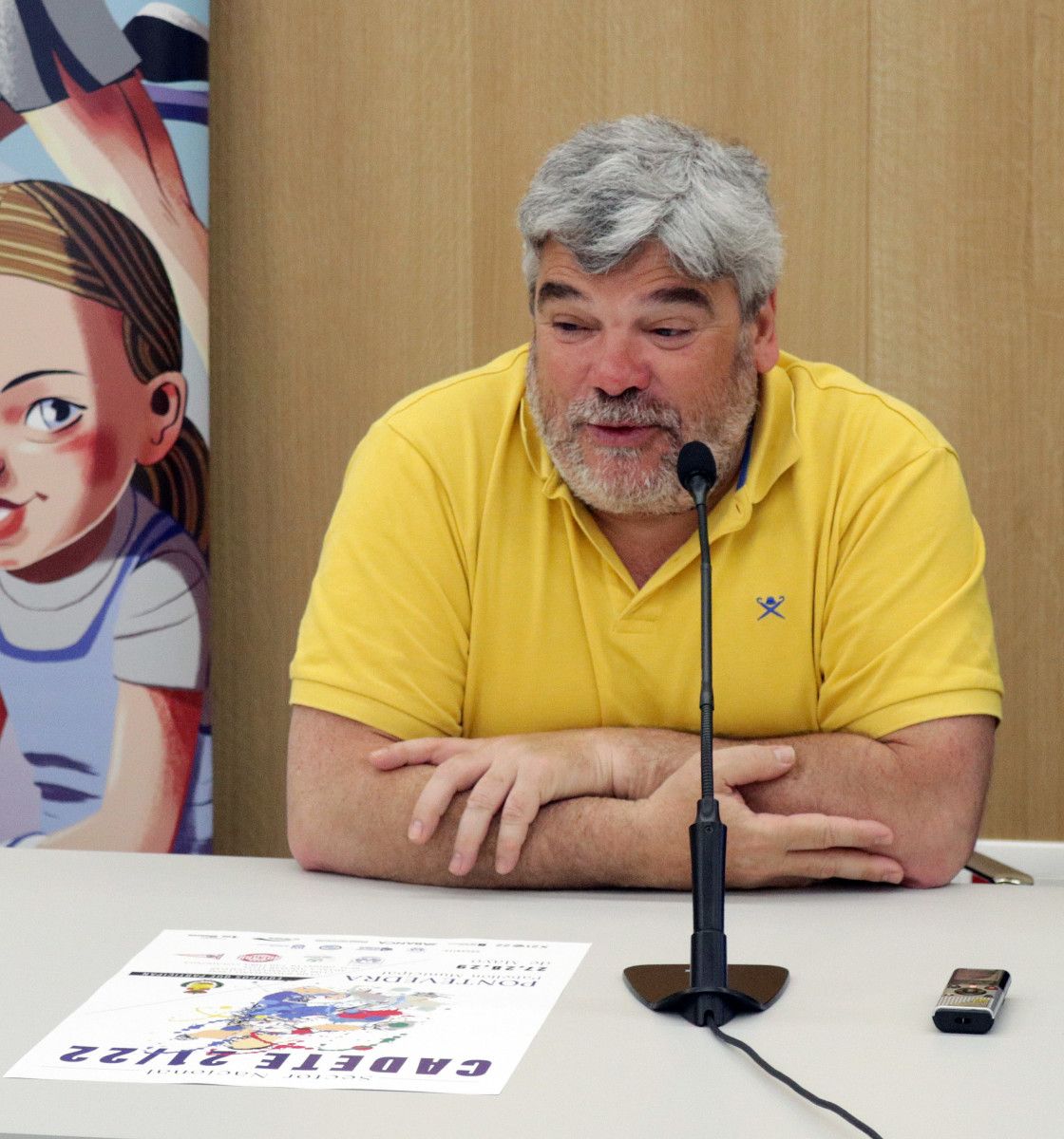 Santi Picallo, presidente do Club Cisne Balonmán