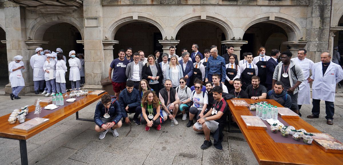'Cociñas viaxeiras' con el alumnado del CIFP Carlos Oroza