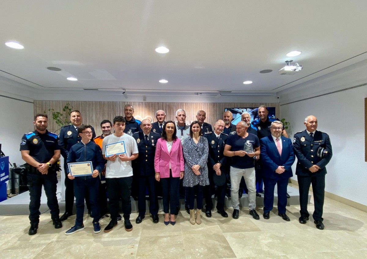 Celebración do Día da Policía Local dos concellos do Morrazo