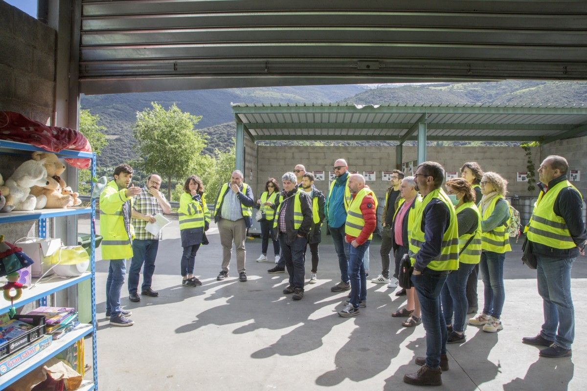 Visita á planta de compostaxe
