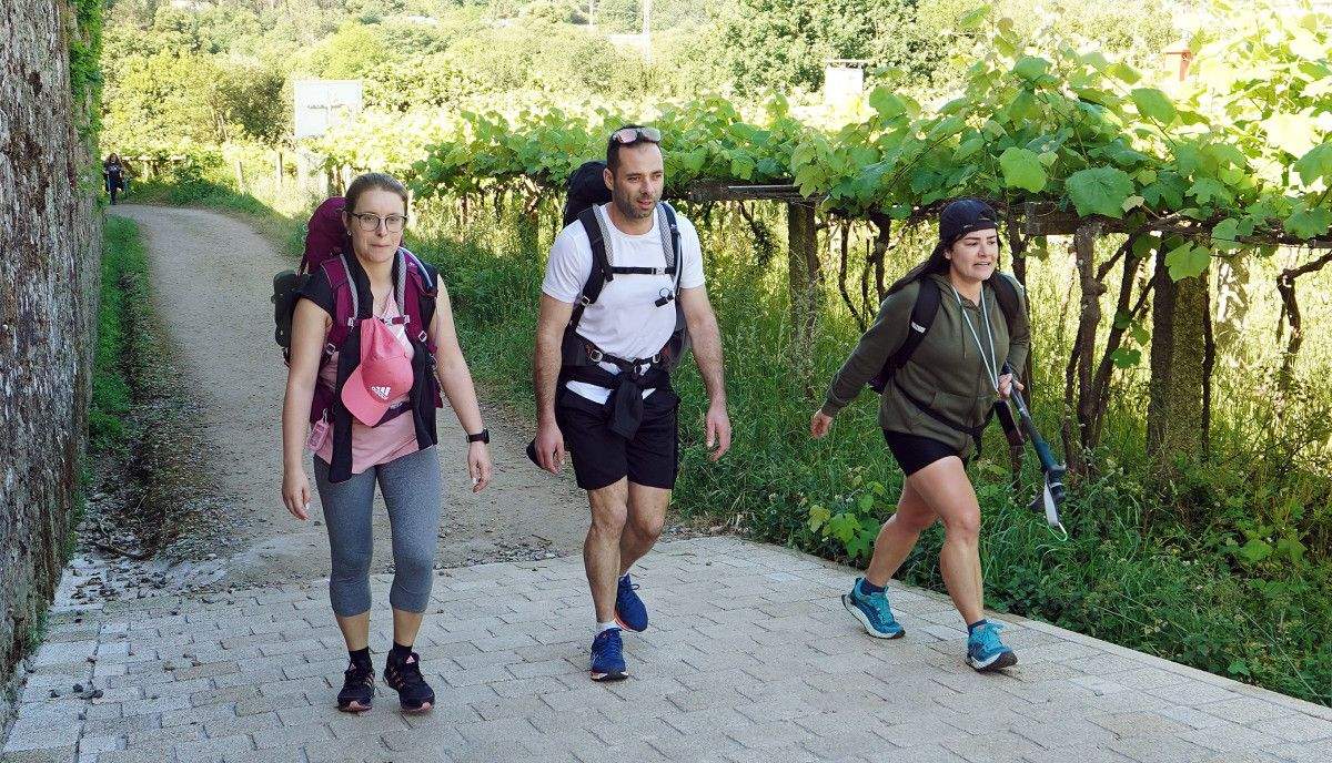 Peregrinos por el Camino de Santiago