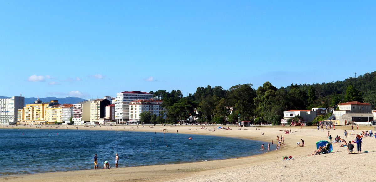Praia da Concha-Compostela, en Vilagarcía
