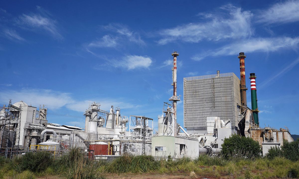 Fábrica de Ence en Lourizán