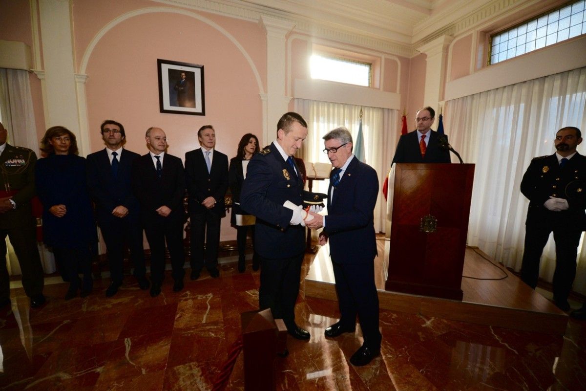 Acto de homenaje en Pontevedra a la Constitución en su 36 aniversario