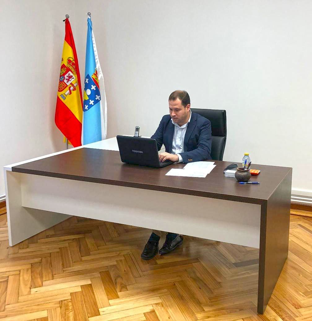 Jorge Cubela, alcalde de Cerdedo-Cotobade