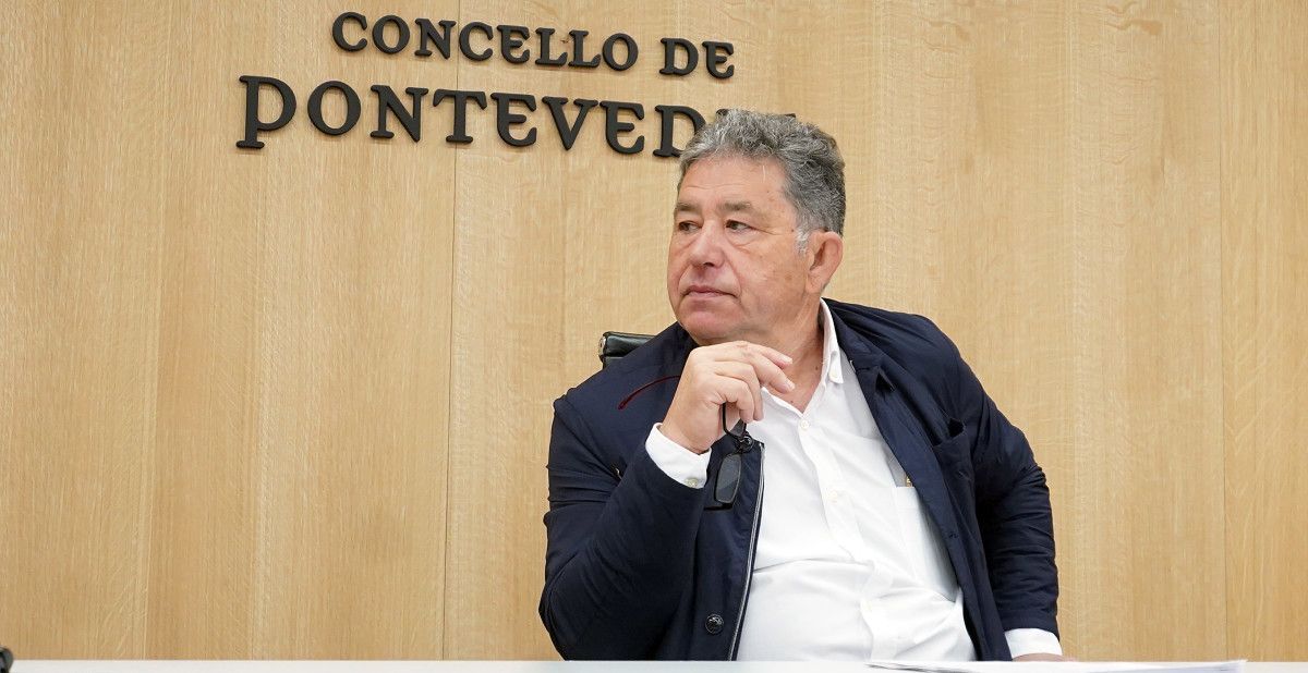 Miguel Anxo Fernández Lores, alcalde de Pontevedra