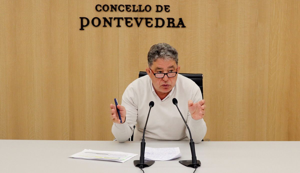 Miguel Anxo Fernández Lores, alcalde de Pontevedra