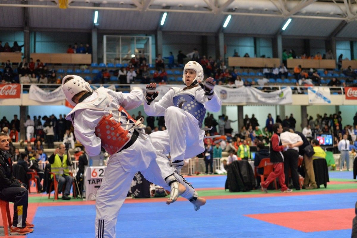Combates da segunda xornada do Campionato de España de clubs de taekwondo