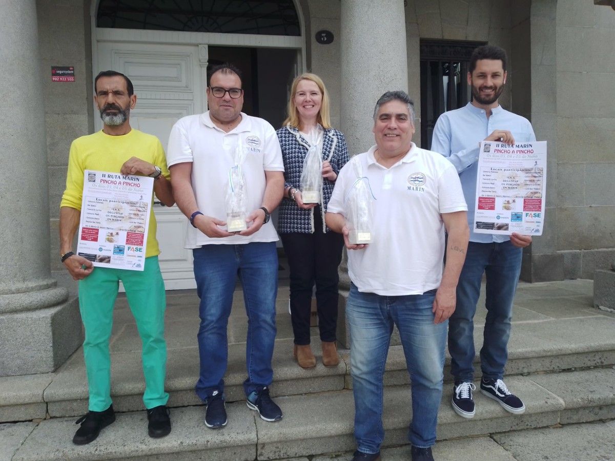 Presentación da segunda edición do certame gastronómico Marín Pincho a Pincho