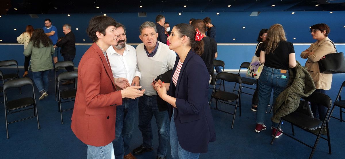 Ana Pontón defendeu o modelo eólico do BNG