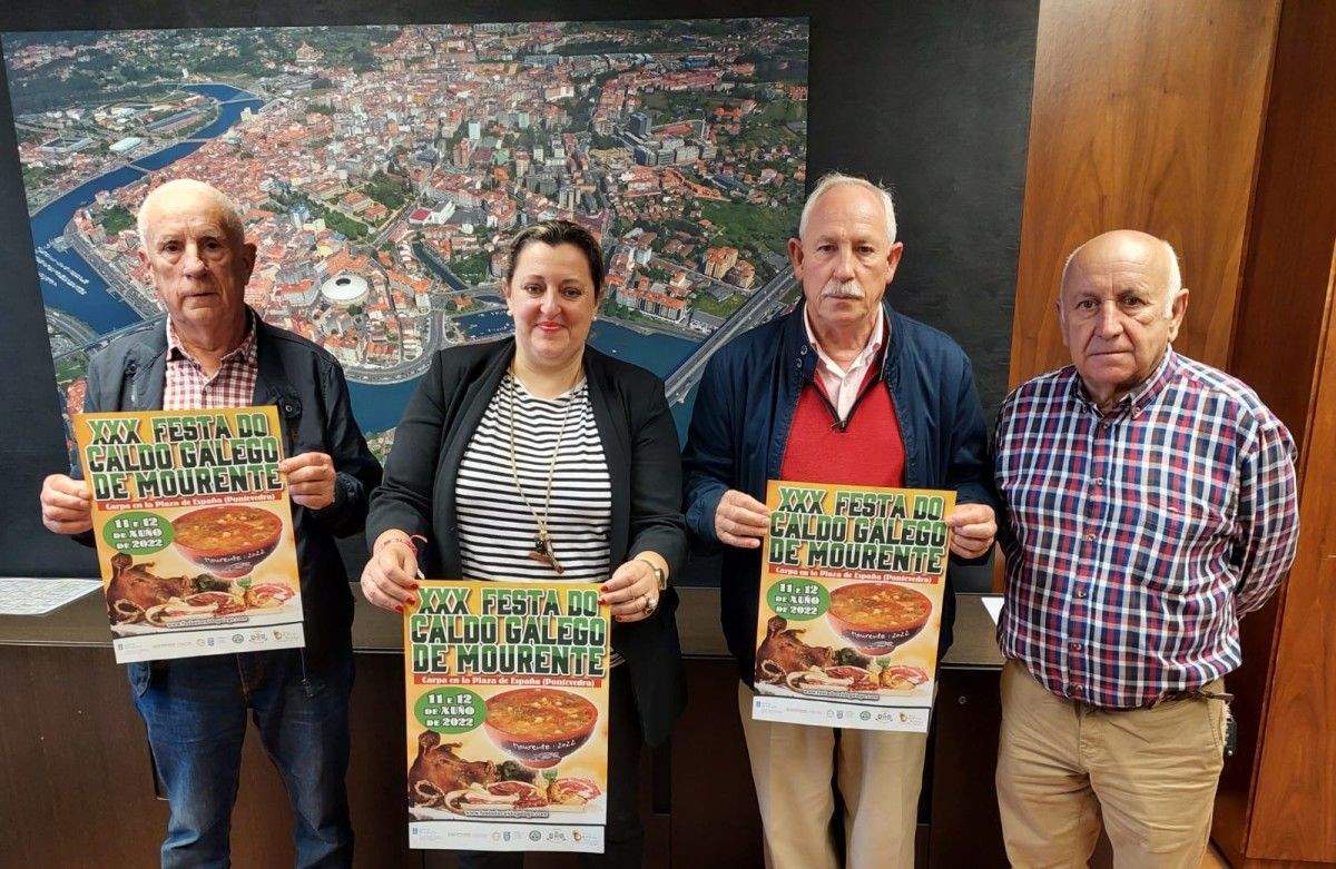Presentación de la trigésima edición de la Fiesta del Caldo de Mourente