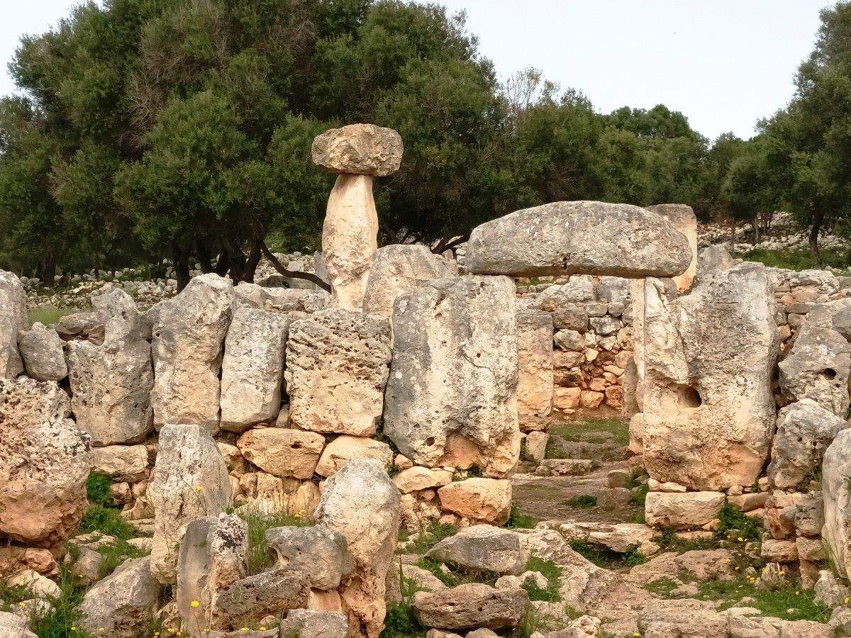 Casa na excavación de Torre d'en Galmés