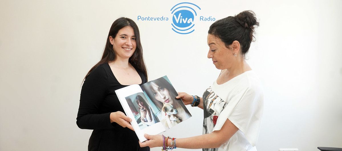 Cristina Saiz, fotógrafa e autora do proxecto do que falamos no 'Cara a cara' de PontevedraViva Radio