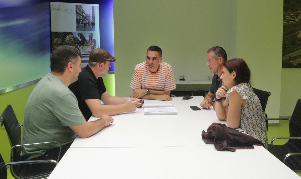 Xuntanza do concelleiro de Mobilidade coa Fanpa Pontevedra