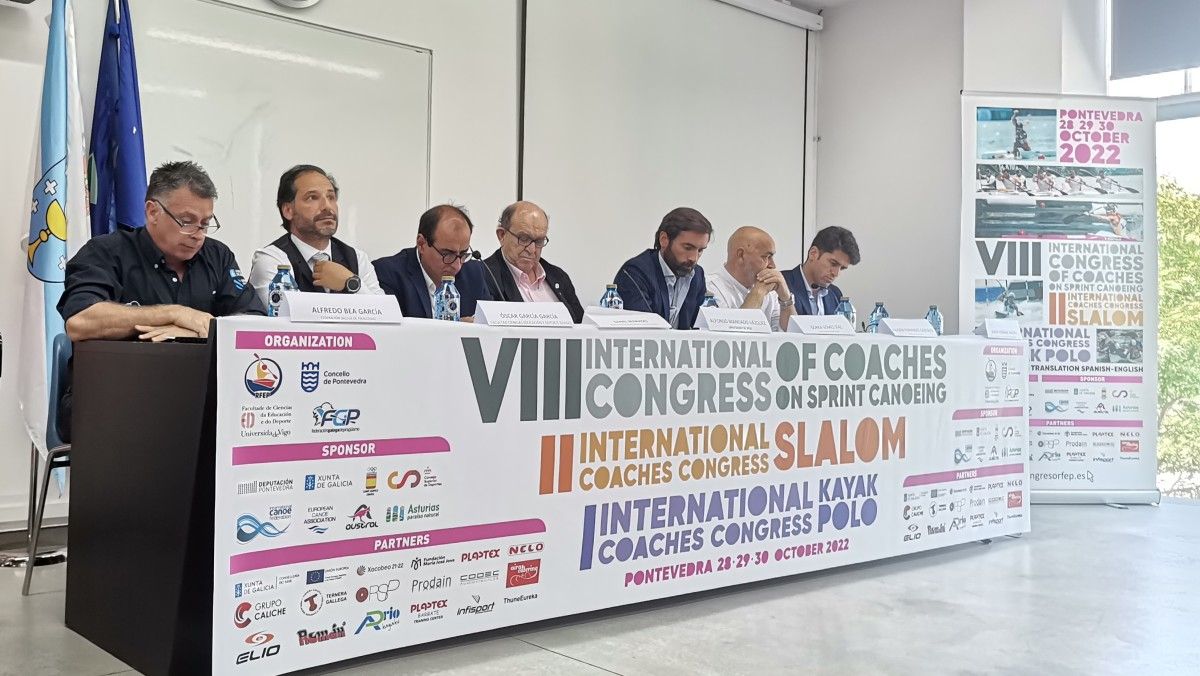 Presentación da oitava edición do Congreso Internacional de Adestradores de Piragüismo