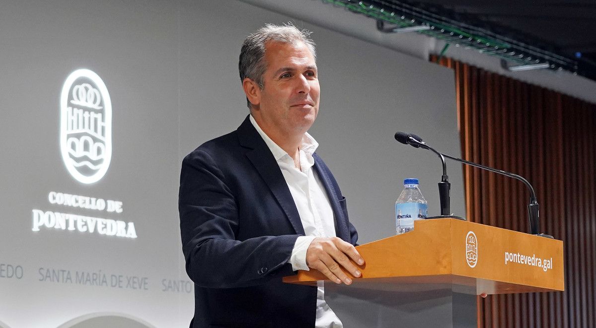 Rafa Domínguez, portavoz municipal do PP de Pontevedra