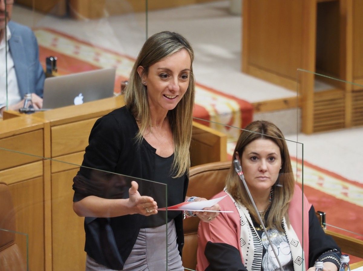 A parlamentaria socialista Paloma Castro