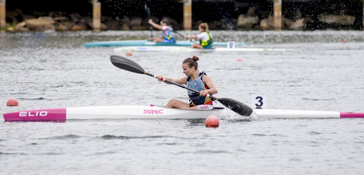 Campionato autonómico de piragüismo sprint xuvenil e sénior en Verducido