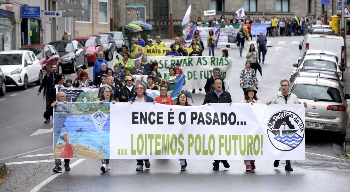 Marcha contra ENCE