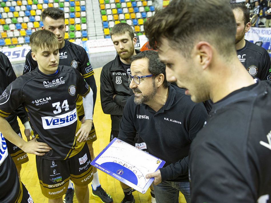 Javier Márquez, na súa etapal Alarcos Ciudad Real