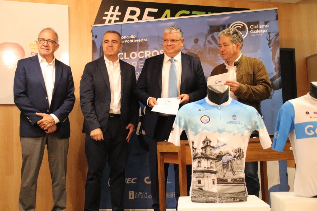 Firma no CSD pola que Pontevedra se converte en sede do Europeo de Ciclocrós 2024
