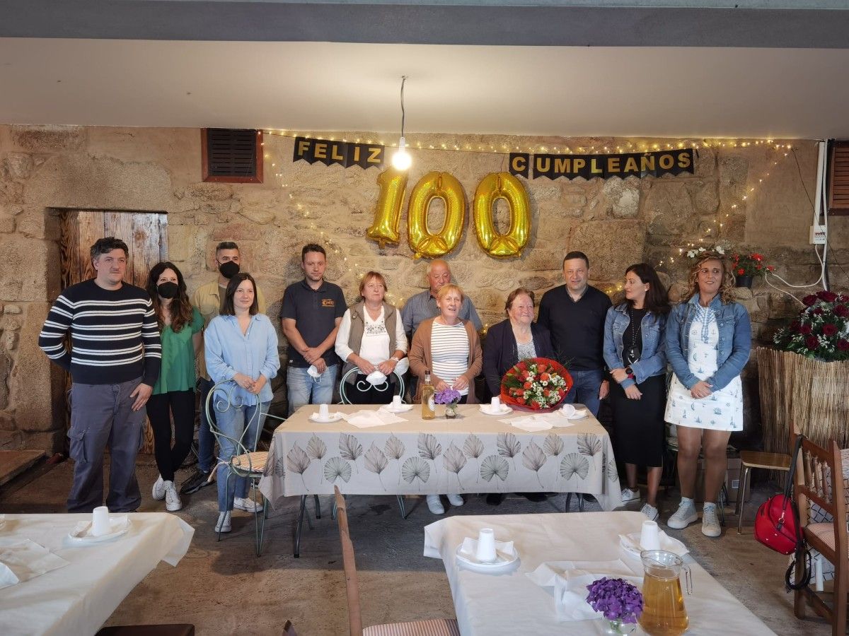 Manuela Reboredo Campos cumpriu 100 anos de idade