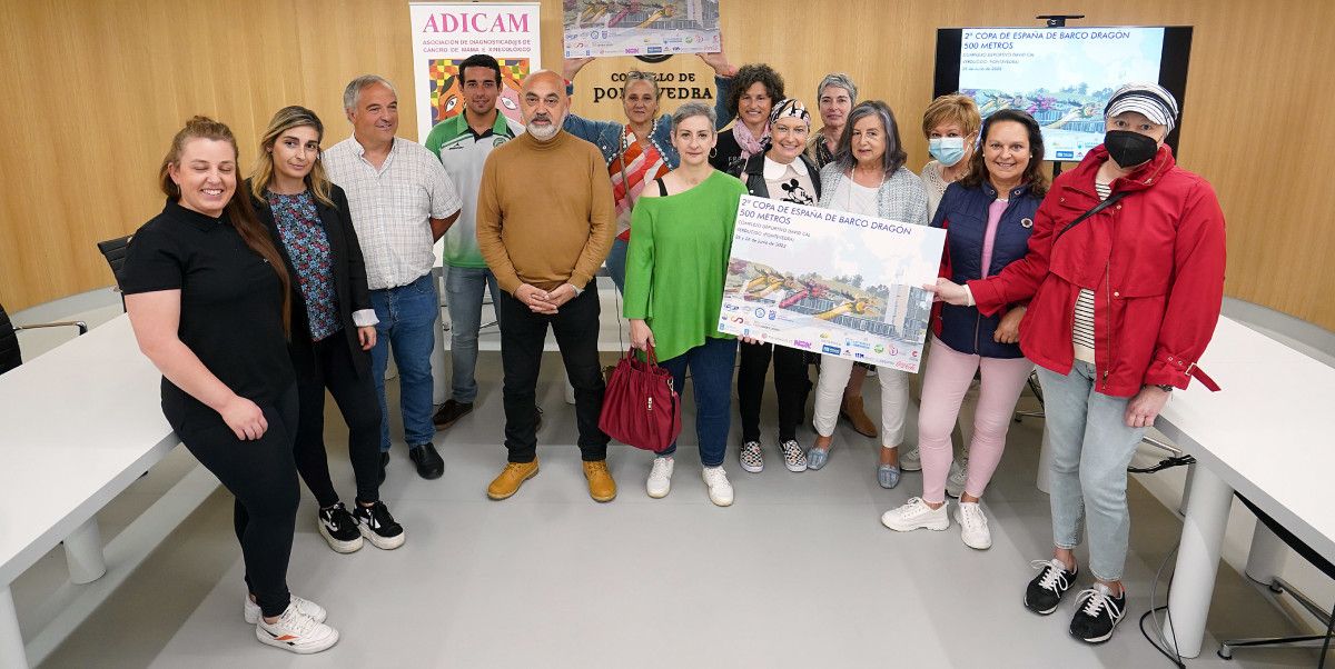 Presentación da Copa de España de Barco Dragón que se vai a celebrar en Verducido