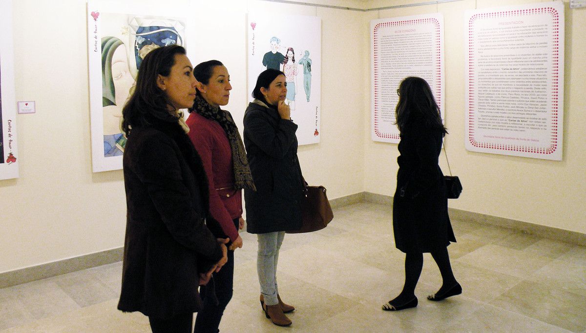 Exposición "Cartas de Amor: 14 artistas contra la Violencia de Género", en el Museo Manuel Torres