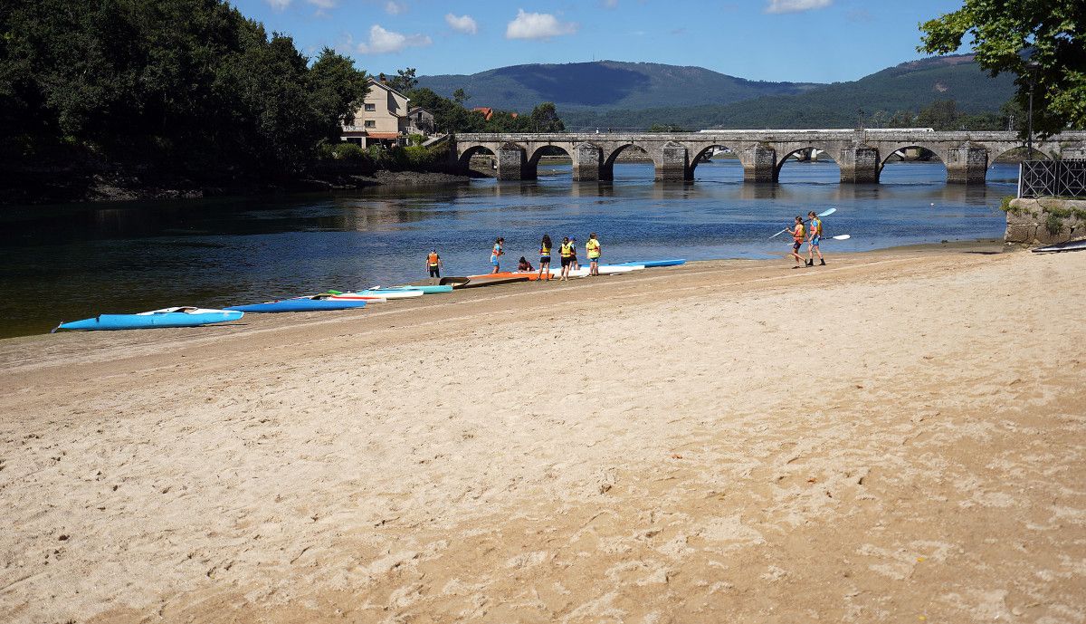 Praia fluvial de Ponte Sampaio