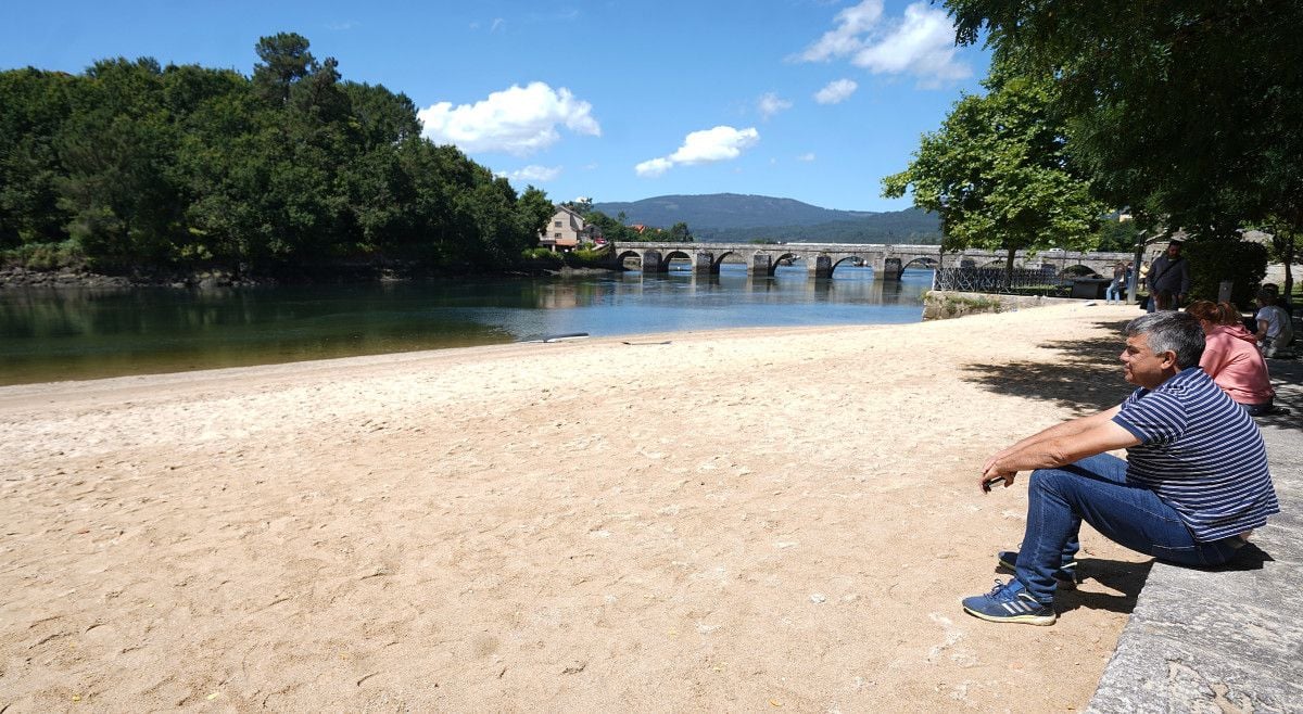 Praia fluvial de Ponte Sampaio