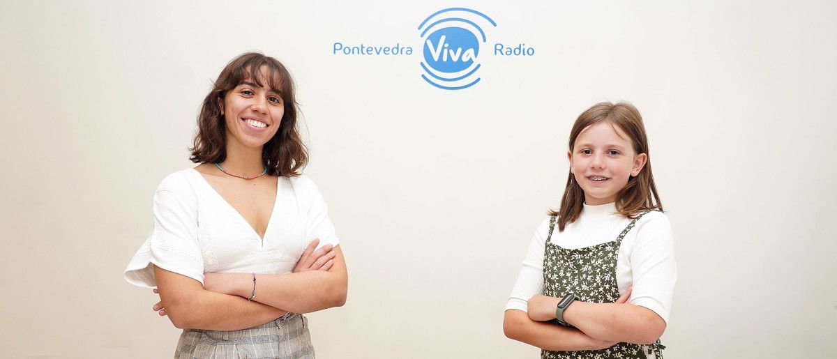Antía Novas Arribas máis Elena Pastoriza en PontevedraViva Radio